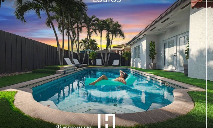 Homestead House | Miami 4BR Retreat: Heated Pool, Gazebo & Foosball
