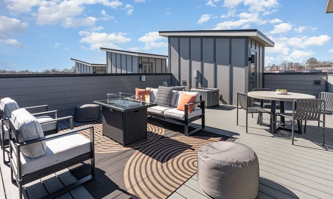 Nashville House | Midnight Melody-Rooftop Patio-Near Ted Rhodes Golf