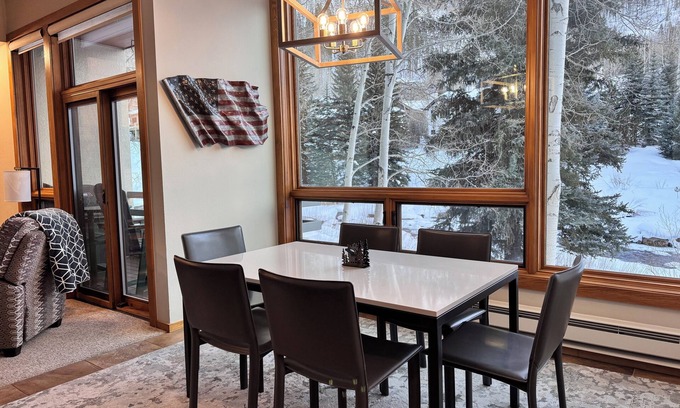 Vail House | Millrace 6A | Cozy 2BR Condo with Creek Views in Vail Cascade