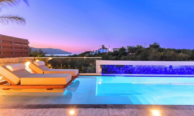 Filaki Villa | Minoas Maxima Villa | 2 Heated Pools | 18 guests