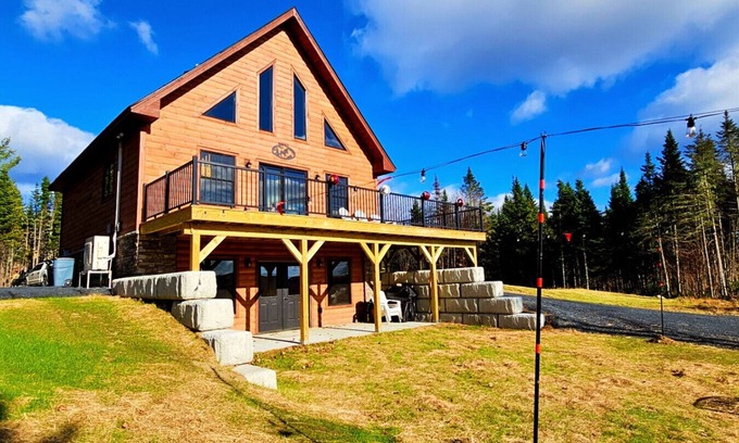 Greenville Cabin | Mischief Maker - Brand New Secluded Cabin with Mountain Views, Pet-Friendly, ATV & Snowmobile Access