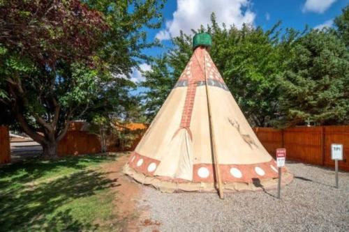 Moab South Valley House | Moab RV Resort Family Tipi OK1