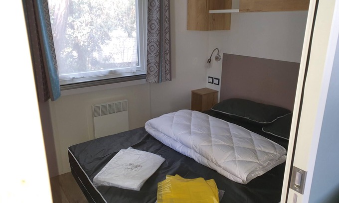 Les Mathes House | Mobil-Home Bonne Anse Plage 4* by the bay