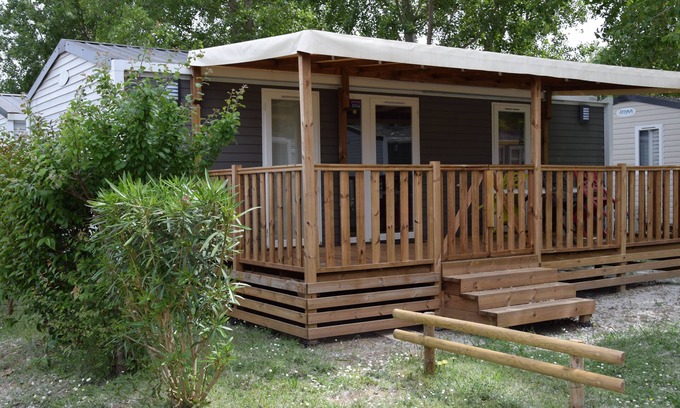 Vendres House | Mobil-Home Premium 5 persons 5 star campsite in Valras-Plage