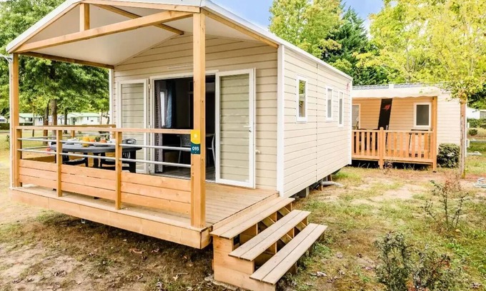 Parentis-en-Born House | Mobile Home 2 Rooms 2/4 Persons Air-conditioned + TV