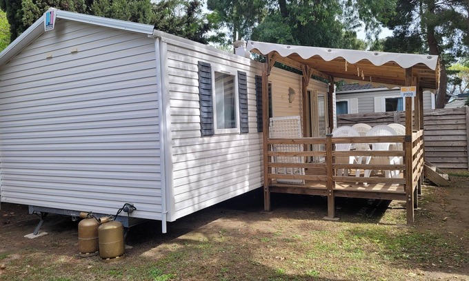 Saint-Nazaire House | Mobile Home for 4 to 6 People in Canet-en-Roussillon, 500m from the Beach