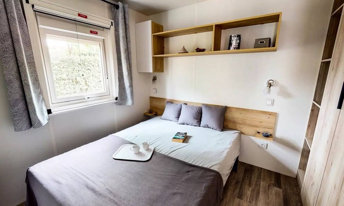 Claouey House | Mobilheim Essential 2 PS Signatur mit Klimaanlage 4 Personen
