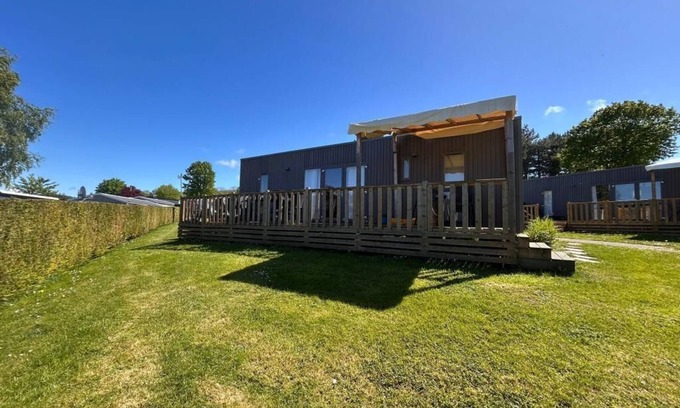 Houlgate House | Mobilhome Premium Sea View 3 bedrooms 2 bathrooms 6 persons Camping 5* France