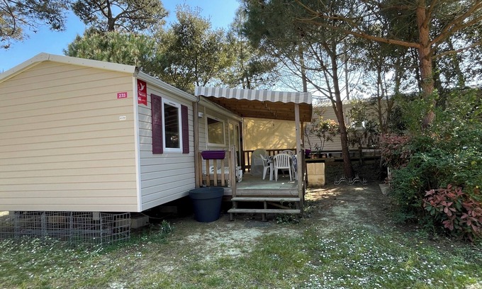 Les Mathes House | Mobilhome Trigano Samba 3 Bedrooms BA233 - La Palmyre Bonne Anse Plage