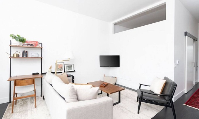 Westown Apartment | Modern 1BR Apt with Skywalk to Fiserv, Rooftop, and Parking