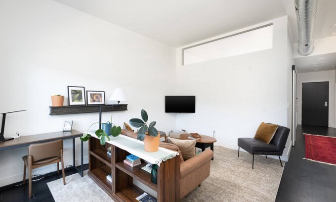 Westown Apartment | Modern 1BR Apt with Skywalk to Fiserv, Rooftop, and Parking