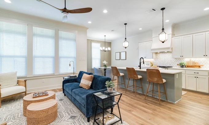 Youngsville House | Modern 3BR w/Fenced Yard ~ Near Sports Complexes