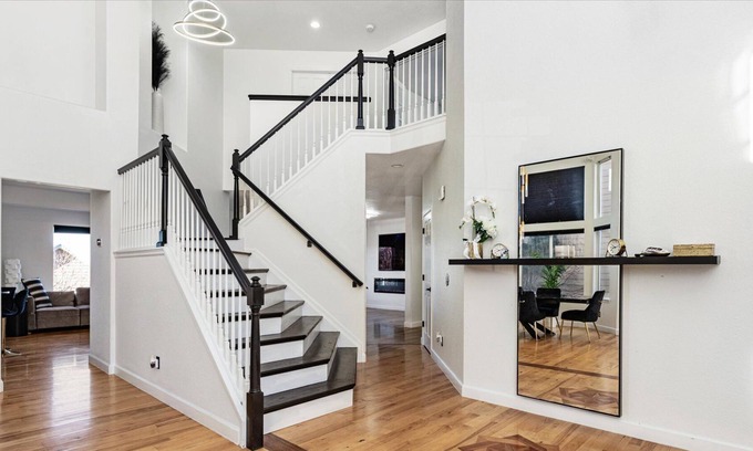 Aurora House | Modern 4 bedroom home with hot tub and office