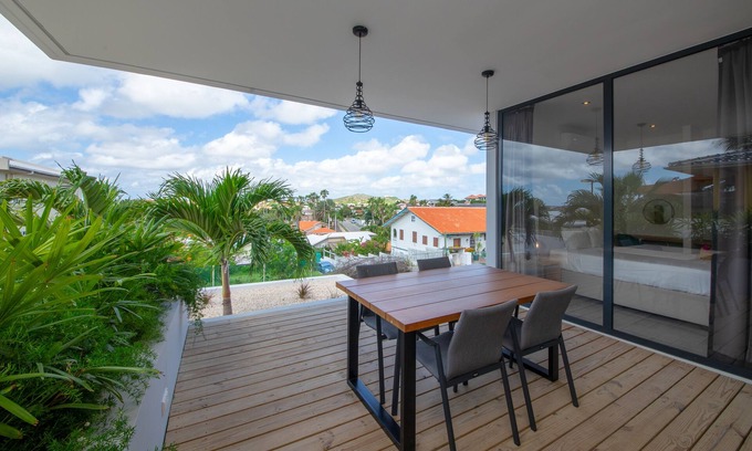 Cas Grandi Apartment | Modern 4 Persoons Appartement Blou