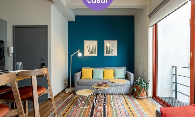 La Condesa House | Modern, Art Deco Space in La Condesa w Terrace!