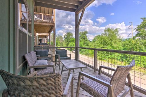 Asheville House | Modern Asheville Greenway Residence with 2 Decks!