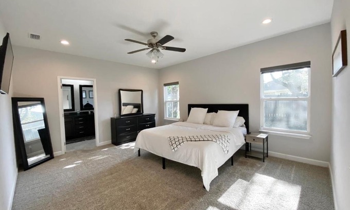Mary Esther House | Modern Beach Escape with Private Yard