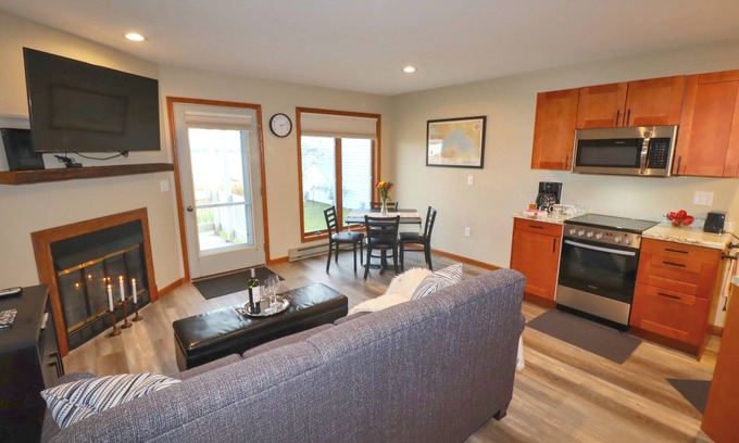 Bayfield Condo | Modern Beach Front Condo with Lake Views