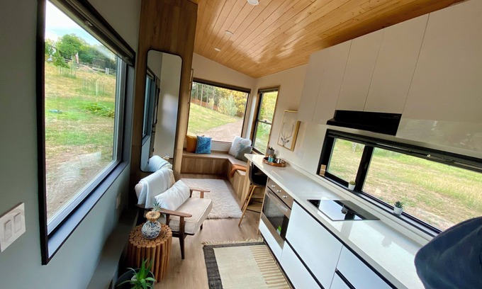 Fort Collins Villa | Modern Cabin in the Meadow