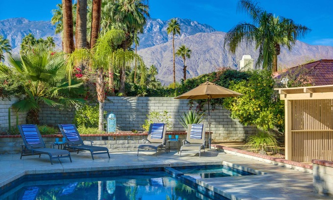 Araby House | Modern Club Med Oasis, Private Pool & Spa, Incredible Views, 2 King Beds, Too!