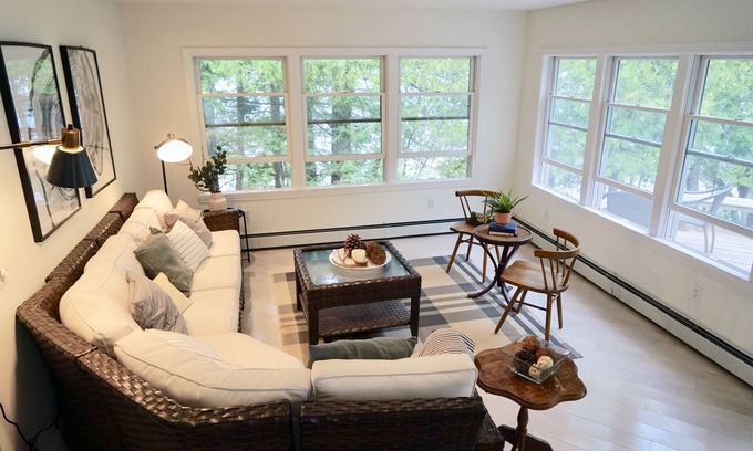 Mount Desert House | Modern Cottage on Long Pond Lake in Acadia