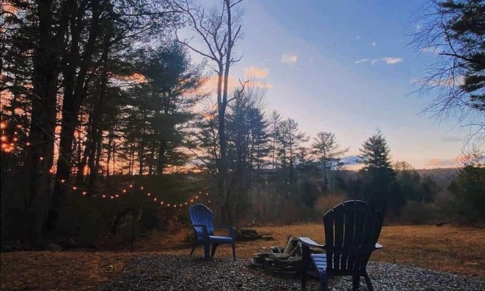 Claryville House | Modern Designer Cabin with Fire Pit and Hiking