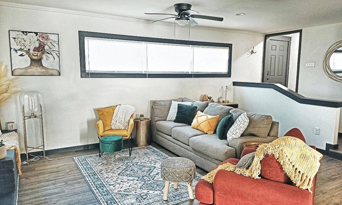 Wetmore House | Modern Duplex: 3 BR w/King Suite & Spacious Yard