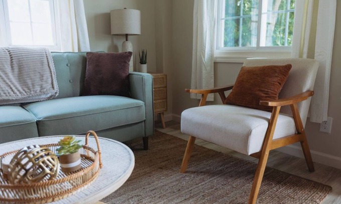Johnson City Apartment | Modern Farmhouse Apartment in Johnson City