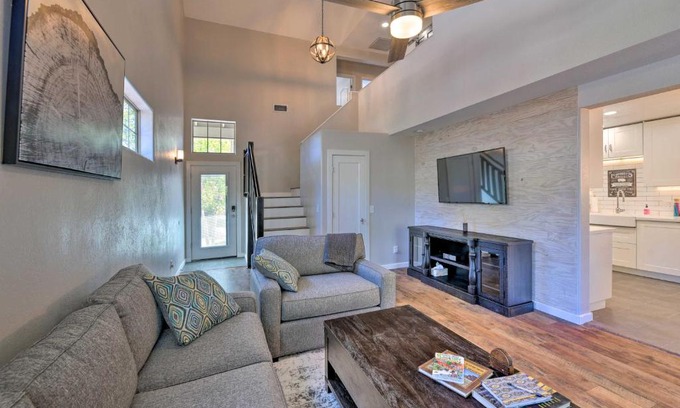 Flagstaff House | Modern Flagstaff Home with BBQ Walk Downtown!