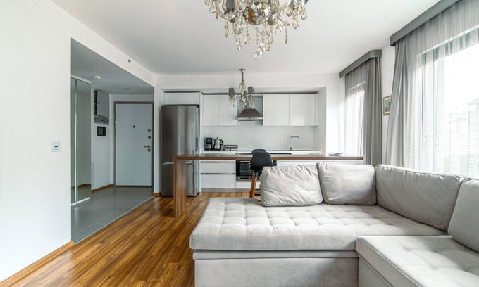 Kagithane Apartment | Modern Flat near Sapphire Shopping Mall