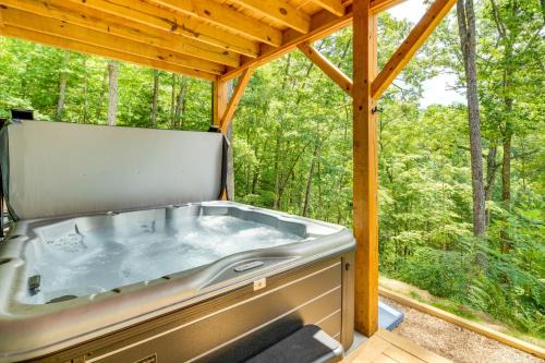 Hendersonville House | Modern Hikers Haven with DuPont State Forest Views!