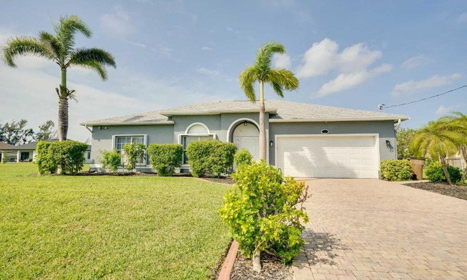 Burnt Store House | Modern Home with Patio and Grill in Cape Coral!