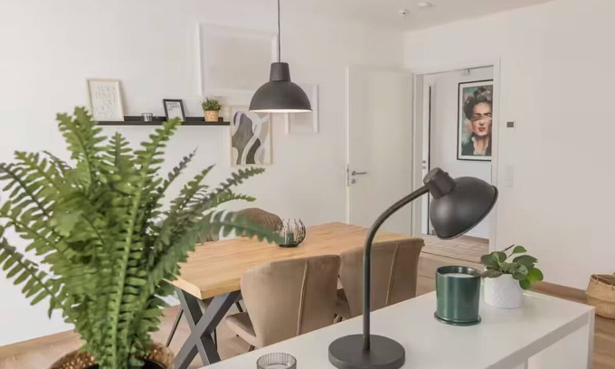 Bad Salzuflen Apartment | Modern luxury apartment with parking space and balcony | HOMELY HUB APARTMENTS