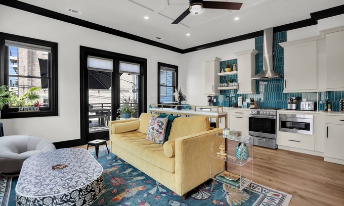 Historic District - North House | Modern Luxury Living in Unbeatable Location w/Rooftop Deck by Lucky Savannah