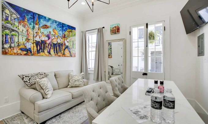 French Quarter Apartment | Modern New Orleans Studio on Bourbon Street!