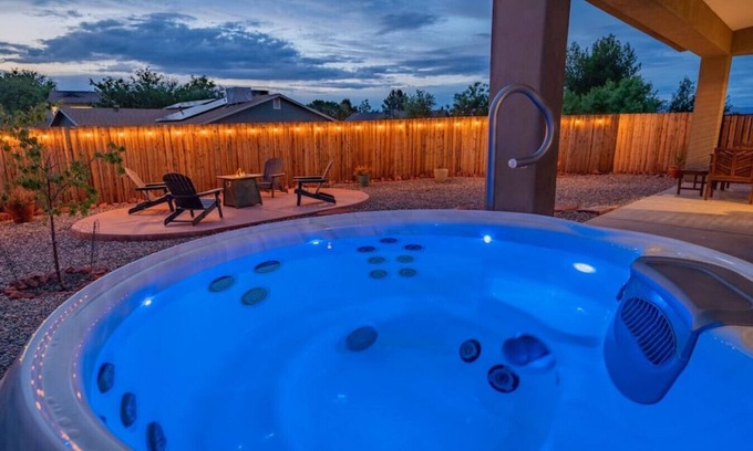 Cottonwood-Verde Village House | Modern Newly Built Cottonwood Home with Hot Tub & Firepit