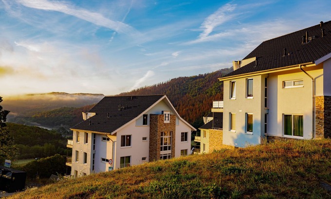 Heimbach Apartment | Modern penthouse with Rur valley view