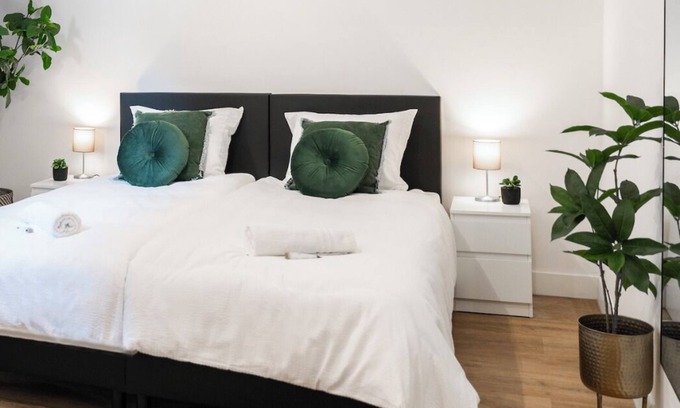 Goirle Apartment | Modern retreat with parking, high-speed WiFi, and cozy interiors near local dining.