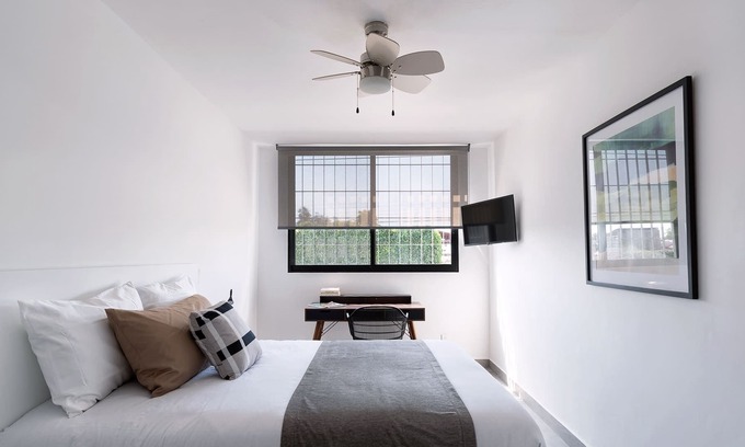 Ajijic Apartment | Modern Studio Apartment with Garden Entry