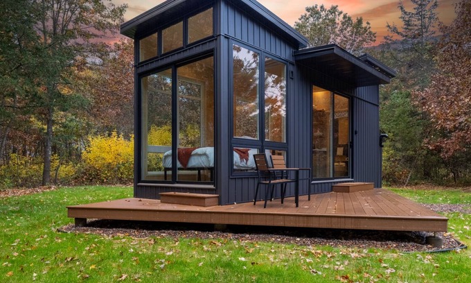 Rock Falls Cabin | Modern, secluded tiny house, a place to disconnect