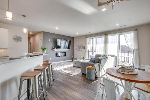 Sheboygan Apartment | Modern South Pier Condo on Sheboygan River!