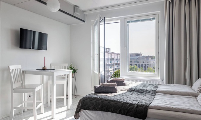 Lahti Apartment | Modern Studio next to Railway Station