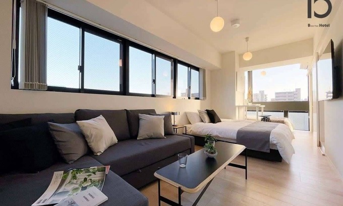 Hiroshima City Centre Apartment | Modern Studio with Great Security Near Peace Park