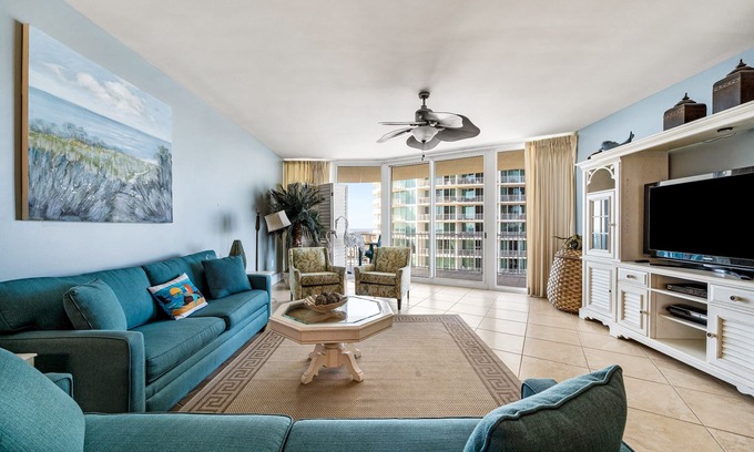 Orange Beach East Condo | Modern Two Bedroom Condo with Breathtaking Views and PlayStation 3! Complimentary Boat Slip!