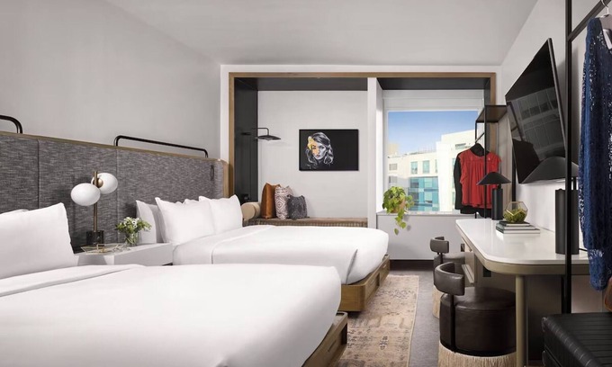 Downtown Washington D.C. Hotel | Modern Two Queen Beds, Yours Truly DC, Ideal Location by White House