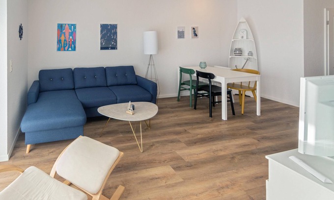 Westeraccumersiel Apartment | Modern vacation apartment Schnobkarl with terrace in Dornumersiel