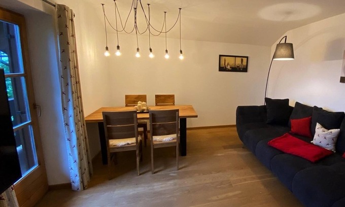 Hausham Condo | Modern vacation apartment with a view of the mountains