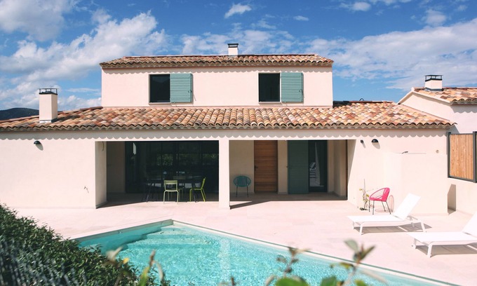 Malaucene Villa | MODERN VILLA WITH PRIVATE POOL AT THE FOOT OF Mt VENTOUX - 1O people
