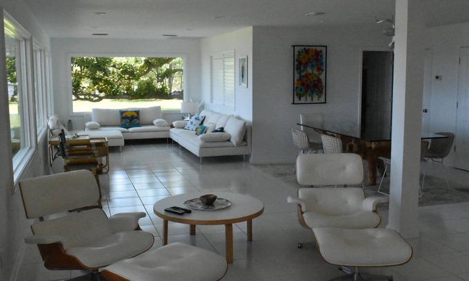 Ono Island House | Modern waterfront home on spacious wooded lot. Sleeps 6.