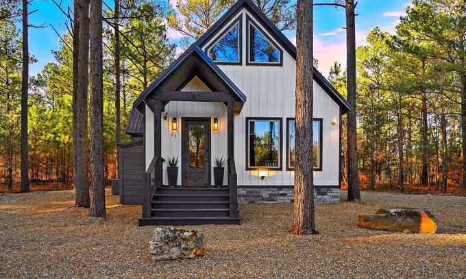 Pickens Cabin | Modern Wellness Retreat | Yoga EV Pet Friendly